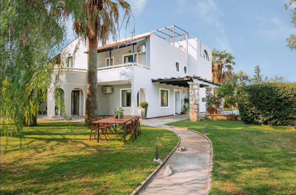 villa garden